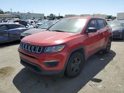 Salvage SUVs for sale at auction: 2018 Jeep Compass Sport