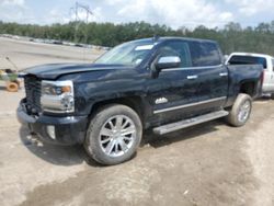 Salvage trucks for sale at Greenwell Springs, LA auction: 2017 Chevrolet Silverado C1500 High Country