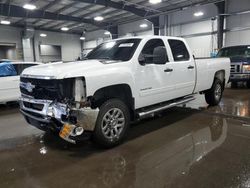 Salvage cars for sale at Ham Lake, MN auction: 2014 Chevrolet Silverado K3500 LT