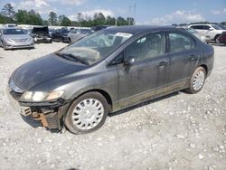 Salvage cars for sale from Copart Loganville, GA: 2009 Honda Civic LX