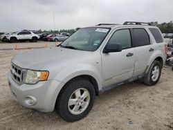 Salvage cars for sale at Houston, TX auction: 2008 Ford Escape XLT
