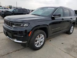 Salvage cars for sale from Copart Grand Prairie, TX: 2023 Jeep Grand Cherokee L Limited