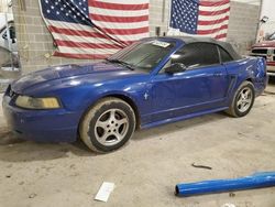 Salvage cars for sale at Columbia, MO auction: 2002 Ford Mustang