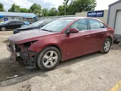 Salvage cars for sale from Copart Wichita, KS: 2015 Chevrolet Cruze LT