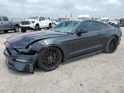 Salvage cars for sale at Houston, TX auction: 2022 Ford Mustang GT