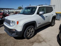 Jeep salvage cars for sale: 2016 Jeep Renegade Limited