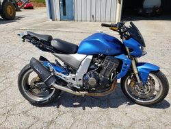 Salvage motorcycles for sale at Chatham, VA auction: 2006 Kawasaki ZR1000 A1