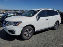 Salvage cars for sale at Antelope, CA auction: 2018 Nissan Pathfinder S