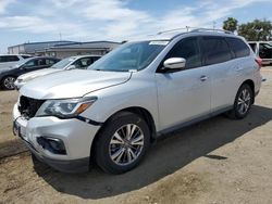 Salvage cars for sale from Copart San Diego, CA: 2017 Nissan Pathfinder S
