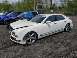 Salvage cars for sale from Copart Marlboro, NY: 2016 Bentley Mulsanne Speed