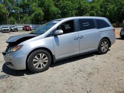 Salvage cars for sale at Austell, GA auction: 2015 Honda Odyssey EXL