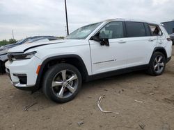 Salvage cars for sale at Woodhaven, MI auction: 2021 Jeep Grand Cherokee L Limited