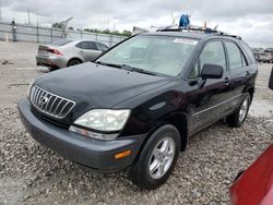 Salvage cars for sale from Copart Cahokia Heights, IL: 2002 Lexus RX 300