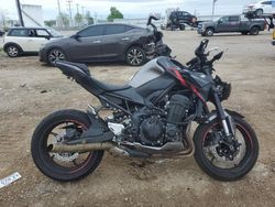 Salvage motorcycles for sale at Milwaukee, WI auction: 2023 Kawasaki ZR900 F
