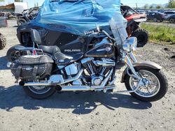 Salvage motorcycles for sale at Eugene, OR auction: 2004 Harley-Davidson Flstci