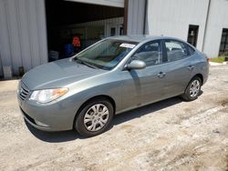 Salvage cars for sale at Grenada, MS auction: 2010 Hyundai Elantra Blue