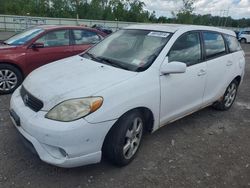 Salvage cars for sale from Copart Leroy, NY: 2005 Toyota Corolla Matrix XRS