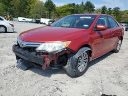 Salvage cars for sale at Mendon, MA auction: 2012 Toyota Camry Base