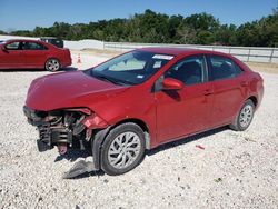 Vehiculos salvage en venta de Copart New Braunfels, TX: 2018 Toyota Corolla L