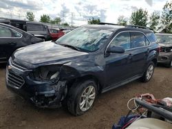 Chevrolet Equinox lt Vehiculos salvage en venta: 2016 Chevrolet Equinox LT