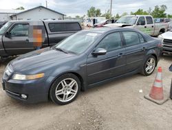 Salvage cars for sale from Copart Pekin, IL: 2007 Acura TL