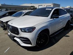 Salvage cars for sale at Martinez, CA auction: 2021 Mercedes-Benz GLE Coupe AMG 53 4matic