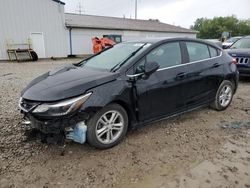 Salvage cars for sale at auction: 2017 Chevrolet Cruze LT