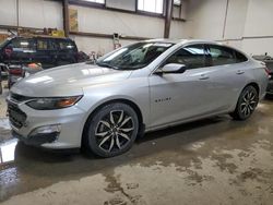 Salvage cars for sale from Copart Nisku, AB: 2021 Chevrolet Malibu RS