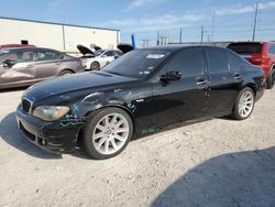 Salvage cars for sale from Copart Haslet, TX: 2006 BMW 750 I