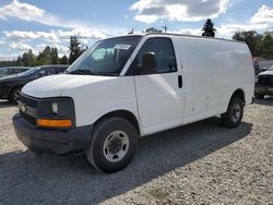 Salvage cars for sale from Copart Graham, WA: 2014 Chevrolet Express G2500