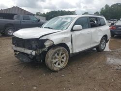 Salvage cars for sale from Copart Greenwell Springs, LA: 2013 Toyota Highlander Base