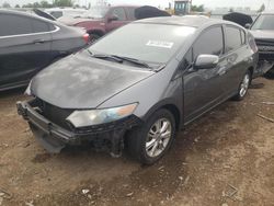 Salvage cars for sale at Elgin, IL auction: 2010 Honda Insight EX