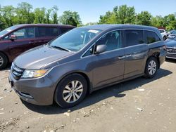 Salvage cars for sale at Baltimore, MD auction: 2016 Honda Odyssey EXL