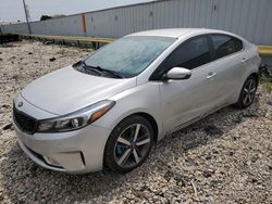 Salvage cars for sale at Franklin, WI auction: 2018 KIA Forte EX