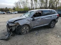 Salvage cars for sale from Copart Candia, NH: 2019 Mitsubishi Outlander SE