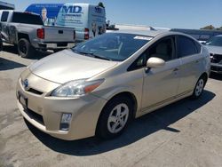 Salvage cars for sale at Hayward, CA auction: 2010 Toyota Prius