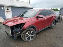 Salvage cars for sale at East Granby, CT auction: 2016 KIA Sorento EX