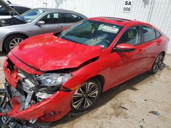 Honda salvage cars for sale: 2017 Honda Civic EXL