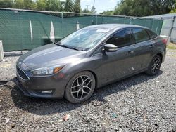 Salvage cars for sale at Riverview, FL auction: 2018 Ford Focus SEL