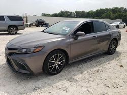Salvage cars for sale at New Braunfels, TX auction: 2022 Toyota Camry SE