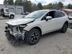 Salvage cars for sale from Copart Mendon, MA: 2018 Subaru Crosstrek Premium