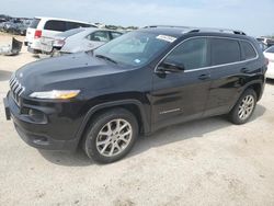 Salvage cars for sale at San Antonio, TX auction: 2016 Jeep Cherokee Latitude