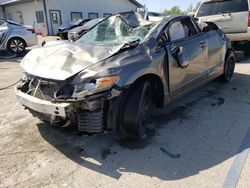 Honda Civic LX salvage cars for sale: 2008 Honda Civic LX