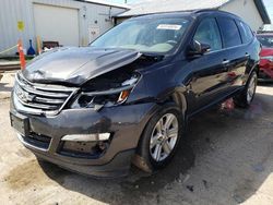 Salvage cars for sale at Pekin, IL auction: 2014 Chevrolet Traverse LT