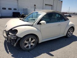 Salvage cars for sale from Copart Pasco, WA: 2006 Volkswagen New Beetle Convertible Option Package 1