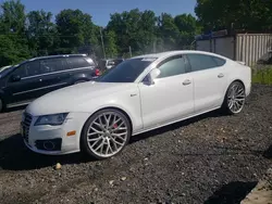 Salvage cars for sale from Copart Finksburg, MD: 2013 Audi A7 Premium Plus