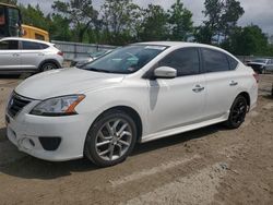 Salvage cars for sale from Copart Hampton, VA: 2015 Nissan Sentra S