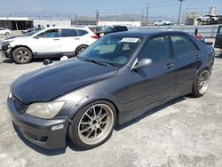 Salvage cars for sale at Sun Valley, CA auction: 2004 Lexus IS 300