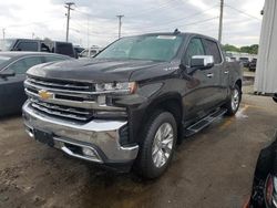 Salvage cars for sale at Chicago Heights, IL auction: 2019 Chevrolet Silverado K1500 LTZ