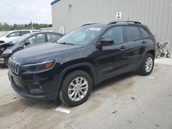 Salvage cars for sale at Franklin, WI auction: 2022 Jeep Cherokee Latitude LUX